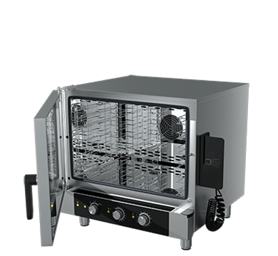 Turbofan EC40M5 - Full Size 5 Tray Manual / Electric Combi Oven - Image 2