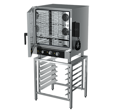 Turbofan EC40M7 Combi Oven | 7 Tray Manual Electric Full Size - Image 2