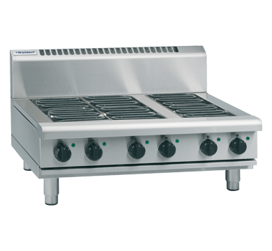 alt="Waldorf RN8600E-B Electric Cooktop - 900mm Bench Model 6 Elements"