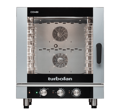 alt="Turbofan EC40M7 Combi Oven - 7 Tray Manual Electric Full Size"