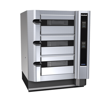 Rotel AUR3M3D3S - VTL Advantage 3 Deck, 3 Split Bakery Oven