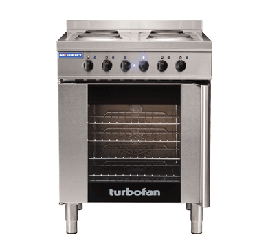 Turbofan E931M - Full Size Tray Electric Convection Oven and Cooktop | 4 Tray Capacity