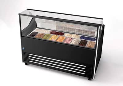Iarp FrostMate 13 Prime: The Elite Choice for Scoop Ice Cream Retailers, Gelato Display Black (Delight 13 Prime)