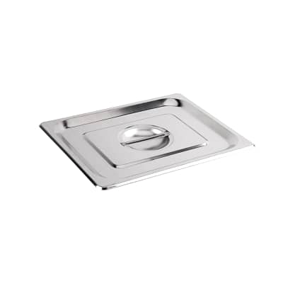 Kitchen Knock GN 1/2 Stainless Steel Pan Lid – Integrated Molding, Stackable (6-Pack)