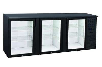 Anvil BBZ0300 Three Door Backbar Fridge 500L – Ideal for Bars & Restaurants