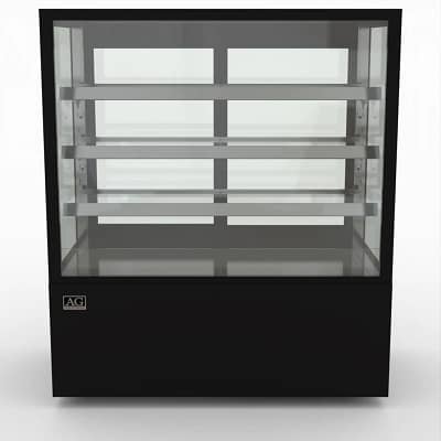 AG FDF1200L3 4 Layer Cake Display Fridge – 407L, 1200mm Wide, LED Lit, Fog-Free Glass