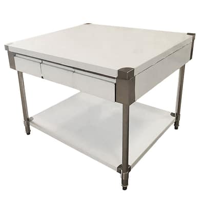 Lightly Used Modular System Workbench with 6 Drawers SS NSW1770
