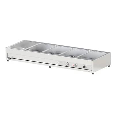 Woodson 5 Bay Large Bain Marie W.BMA25 for Wet Operation