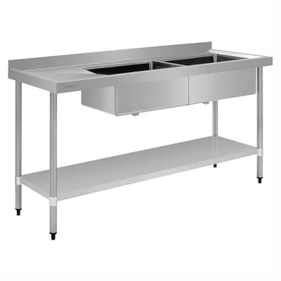Vogue Double Bowl Sink HC908