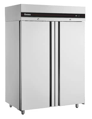 Inomak UFI2140SL Slimline Upright Freezer with 1227L Capacity and Stainless Steel Doors