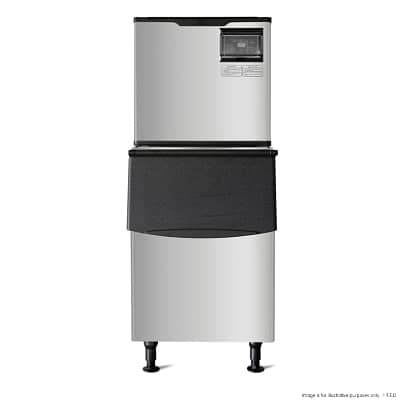 Blizzard SN-420P Air-Cooled Ice Maker with 189kg Output & 125kg Storage Bin