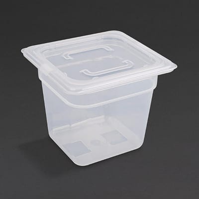 Vogue Polypropylene 1/6 Gastronorm Tray 150mm (GJ527)