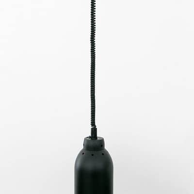 HLD0002B Heat Lamp Matte Black Mars