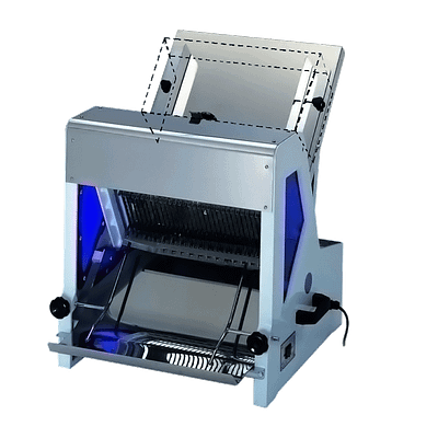 Yasaki JSL-31M Commercial Bread Slicer with Adjustable 12–25mm Thickness – Ideal for Bakeries