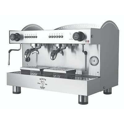 Bezzera BZB2016S2DE Espresso Machine – 2 Group Compact Commercial Coffee System