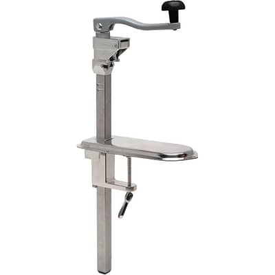Vogue Bench Can Opener 530mm Opening a Can