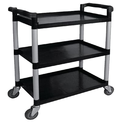 Vogue Mobile Trolley Polypropylene Large Black 200kg