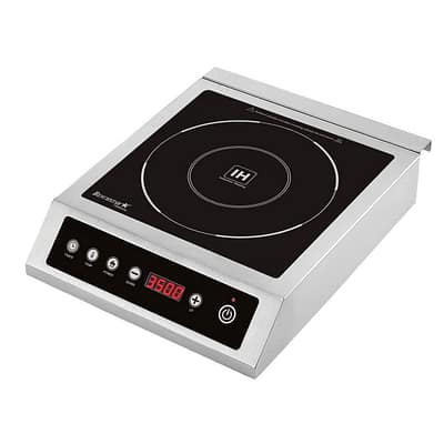 Benchstar BH3500C Commercial Glass Hob Induction Cooker – 3500W Touch Control Heating for Restaurants