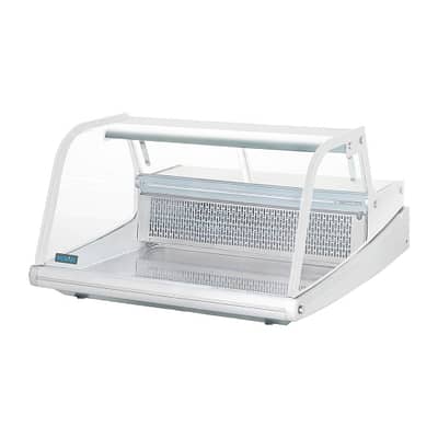 Polar Counter Top Serve Over Fish Display Unit White - 915mm