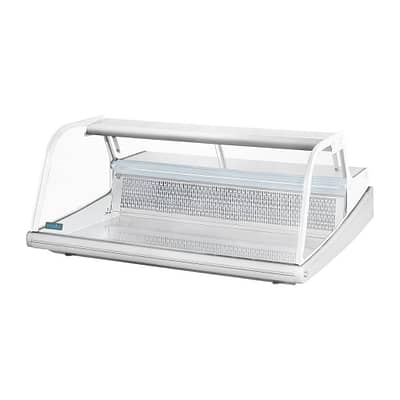 Polar GE961-A Counter Top Serve Over Fish Display 1245mm – Ideal for Seafood Retailers