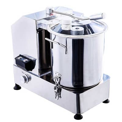 Yasaki HR-12 Compact Food Processor with 12L Stainless Steel Bowl and Variable Speed Control – Ideal for Prep Kitchens