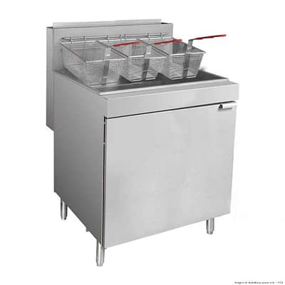 Frymax RC500ELPG Superfast LPG Gas Tube Fryer – 37L 5-Burner Australia