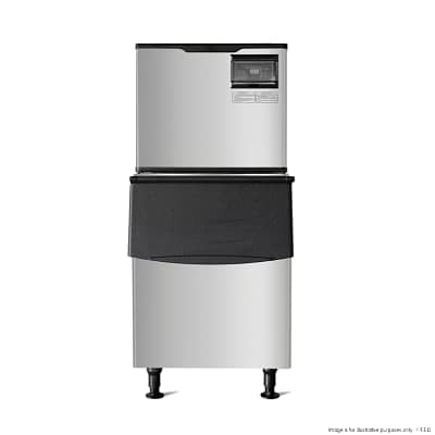 Blizzard SN-700P Commercial Ice Maker – 310kg Cube Ice, Air-Cooled with 170kg Storage