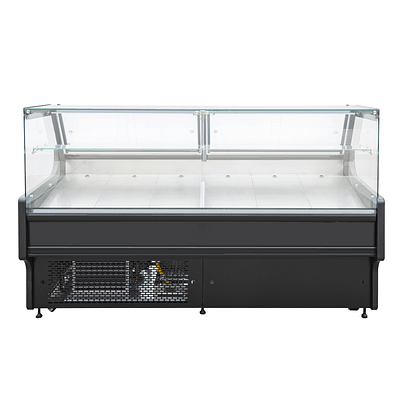 Thermaster ST25LK Compact Deli Display, 2580mm Wide, Frameless Glass, R290