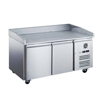 FED-X XPZ2600TN Two Door Saladette with 390L Capacity – Tropicalised Commercial Prep Fridge