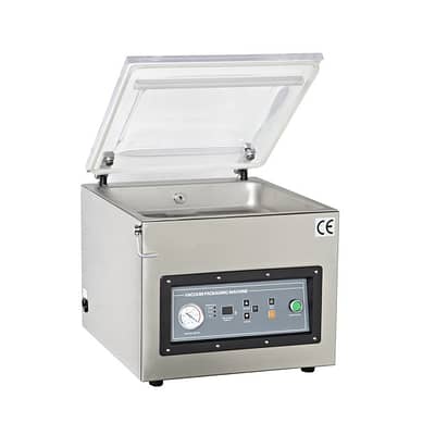 Yasaki ZJ-VM400B2 Commercial Bench Top Vacuum Sealer with 400mm Dual Sealers and 20m³/h Pump