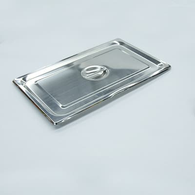 Kitchen Knock Stainless Steel Lid for GN Pan 1/1 Pack of 6 - Model 393545