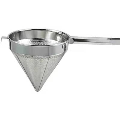 KitchenKnock Stainless Steel Coarse Conical Strainer 250mm 406668