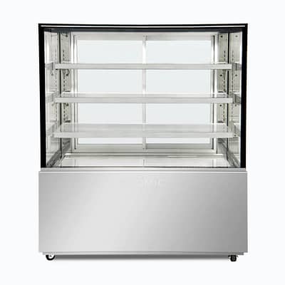 Bromic 4 Tier Ambient Food Display – 1200mm Showcase Cabinet (FD4T1200A)