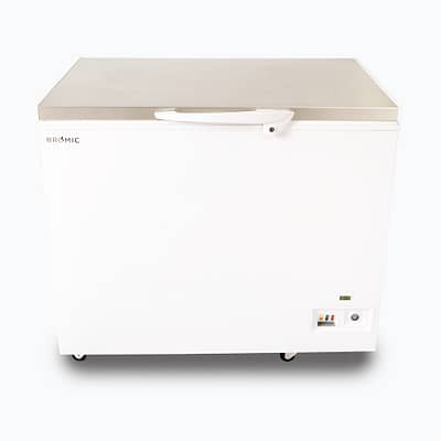 Bromic CF0300FTSS-NR Chest Freezer with 296L Storage & Stainless Steel Lid – Ideal for Compact Commercial Kitchens