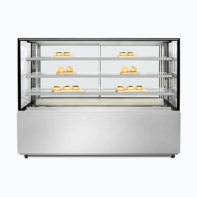 Bromic FD4T1800H 4 Tier 1800mm Hot Food Display, Stainless, 830L, LED, Bain Marie