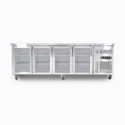 Bromic Chiller UBC2230GD-NR 4 Glass Door Underbench Fridge 553L