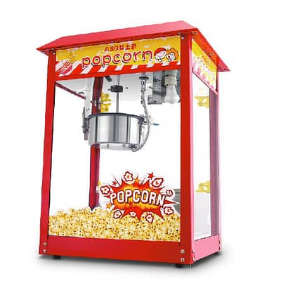 Kitchen Knock 392846 Popcorn Machine with Built-In Lighting for Community Events