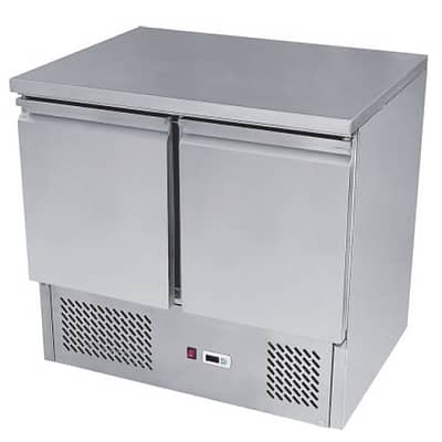 Atosa ESL3801 900mm 2-Door Saladette Fridge