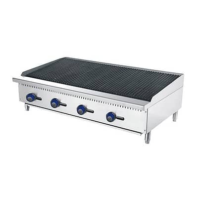 CookRite ATCB-48-LPG 1220mm LPG char rock broiler for restaurants