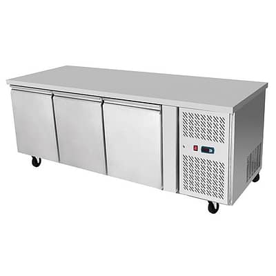 Atosa EPF3472 Underbench Three-Door Freezer Table - 1795mm