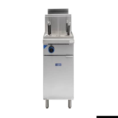Gasmax PC150-6 V Pan Natural Gas Pasta and Noodle Cooker, 6 Baskets, 27L