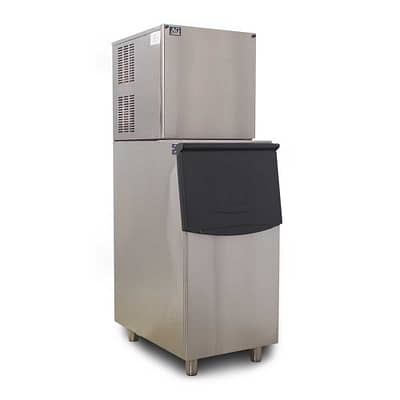 AG AC-400 Commercial Ice Machine – 180kg/Day with 145kg Bin, R404A Refrigerant