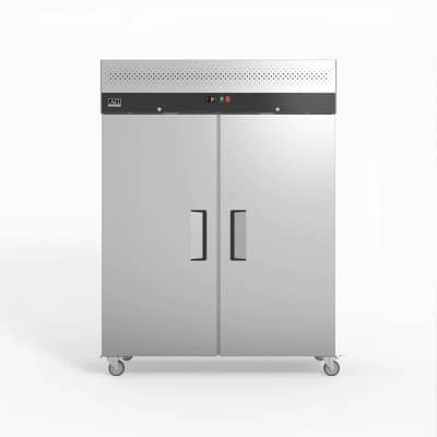 AG GNX1400BT Upright Freezer, 1300L, Stainless Steel, Double Door, R290, Commercial
