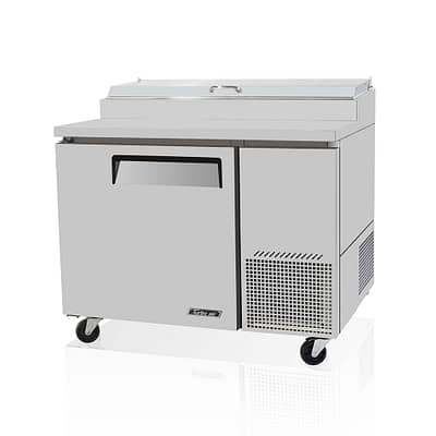 Turbo Air CTPR-44SD 1-Door Pizza Prep Bar Fridge – 396L Capacity