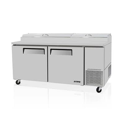 Turbo Air CTPR-67SD - 2 Door Pizza Prep Refrigerator – 566L | Commercial-Grade