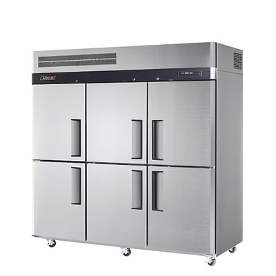 Turbo Air KR65-6(HC) MaxiCool Series: 6 Half Door Top Mount Upright Fridge - 1868L