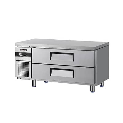 Turbo Air TCB12-2-N Chef Base Fridge - 2 Drawer GN Compatible