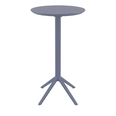 Sky Folding BAR Table 60 Round - Anthracite