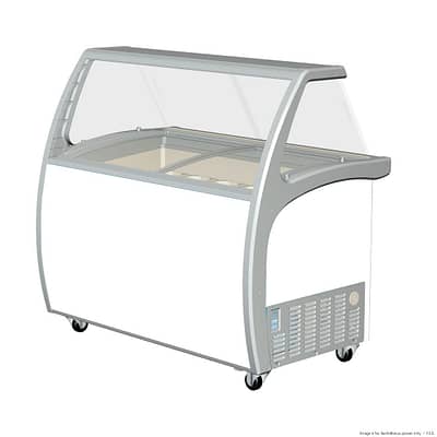 Thermaster SD-415P 9 pan gelato display freezer – 415L