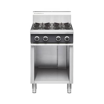 Cobra C6D - 4 Gas Open Burners Cooktop with Open Cabinet Base